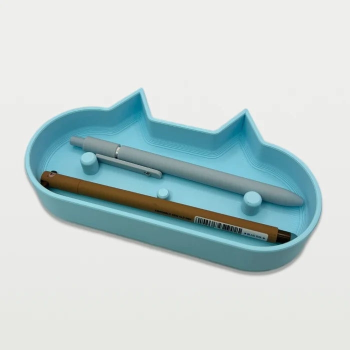 Desk organizer tray-cat